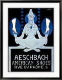 Aeschbach American Shoes Lámina giclée enmarcada por Hans Schoellhorn Aeschbach American Shoes Lámina giclée enmarcada por Hans Schoellhorn