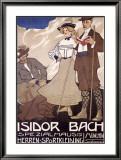 Isidor Bach Estampe encadrée par Witzel 