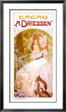 Cacao A. Driessen Lámina giclée enmarcada por Privat Livemont