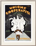 Unione Cooperativa Framed Giclee Print by Noel Fontanet