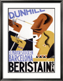 Beristain Dunhill Innrammet Giclee-trykk av Jacint Bofarull Beristain Dunhill Innrammet Giclee-trykk av Jacint Bofarull