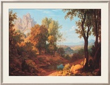 Mittag, 1829 Poster von Johann Martin Von Rohden