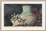 Still Life with Red Birdcage Prints by C. C. Wilson
