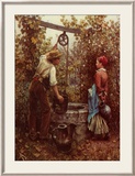 At the Well Posters by Daniel Ridgway Knight