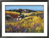 La Bergerie dans les Genets Prints by Roger Keiflin