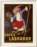 Cafes Labrador Framed Giclee Print by Leonetto Cappiello