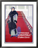 Schuster and Company, Teppich Haus Innrammet Giclee-trykk av Bovard