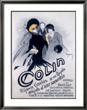 Colin Estampe encadrée par Leonetto Cappiello