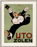 Uto Zolen Framed Giclee Print by Charles Verschuuren