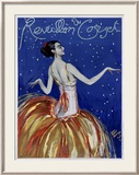 Reveillon du Coiset Indrammet giclee-tryk af Jean-Gabriel Domergue