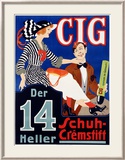 Cig Framed Giclee Print by Ranzenhofer 