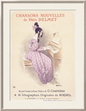 Chansons Nouvelles Piano Song Inramat gicléetryck av Roedel Chansons Nouvelles Piano Song Inramat gicléetryck av Roedel
