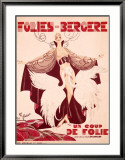 Folie Bergére: Un coup de folle Gerahmter Giclée-Druck von Noel Fontanet