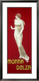 Monna Delza Lámina giclée enmarcada por Leonetto Cappiello