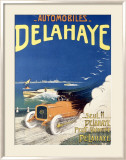 Auto Delahaye Framed Giclee Print by Miguel Andujo