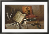 Old Books I Poster av Igor Belkovskij