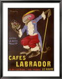 Cafes Labrador Framed Giclee Print by Leonetto Cappiello