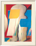 Maskierte Figur II Kunstdrucke von Horst Antes