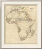Africa, c.1834 Framed Giclee Print by John Arrowsmith