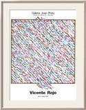 Galeria Joan Prats 1987 Limited Edition Framed Print by Vicente Rojo