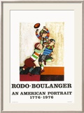 An american portrait Limited Edition Framed Print by Graciela Rodo Boulanger