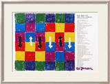 8-9: One Cent Life Poster by Alfred Jensen