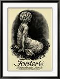 Forster Estampe encadrée par Otto Baumberger