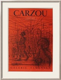 Galerie Tamenaga Gerahmter Druck (limitierte Auflage) von Jean Carzou
