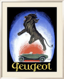 Peugeot Estampe encadrée par Leonetto Cappiello