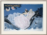 Monte-Carlo Gerahmter Giclée-Druck von Louis Icart