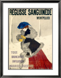 Reglisse Sanguinede Estampe encadrée par Leonetto Cappiello