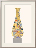 Oriental Vase I Posters av Ed Baynard