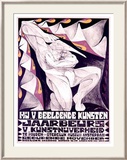 Jaaerbeurs u. Kunstnuverheld Estampe encadrée par Wynman 
