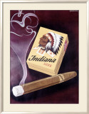 Indiana Luxe Indrammet giclee-tryk af Ruegsegger