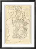 Civil War: Yorktown To Williamsburg, c.1862 Estampe encadrée par Henry L. Abbot