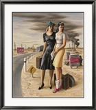 Oil Field Girls, c.1940 Plakater av Jerry Bywaters Oil Field Girls, c.1940 Plakater av Jerry Bywaters