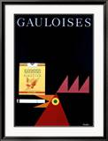 Gauloises Innrammet Giclee-trykk av Donald Brun Gauloises Innrammet Giclee-trykk av Donald Brun