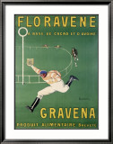 Floravene Gravena Estampe encadrée par Leonetto Cappiello