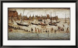 La Plage Art par Laurence Stephen Lowry
