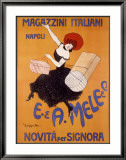 Magazzini Italiani Lámina giclée enmarcada por Leonetto Cappiello