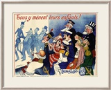 Cinema Pathe Innrammet Giclee-trykk av Adrien Barrere Cinema Pathe Innrammet Giclee-trykk av Adrien Barrere