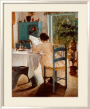 At Breakfast Poster by Lauritz Ring