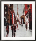 Scène urbaine III Affiches par Elena Radzetska