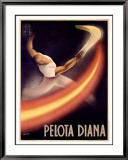 Pelota Diana Lámina giclée enmarcada por Mancioli Pelota Diana Lámina giclée enmarcada por Mancioli