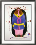 Einhorn Auditorium Poster von Richard Lindner