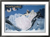 Monte-Carlo Oprawiona reprodukcja giclee autor Louis Icart Monte-Carlo Oprawiona reprodukcja giclee autor Louis Icart