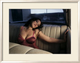 50's Pin-Up Girl Framed Giclee Print by David Perry