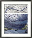 Over The River IX: Project for Arkansas River Láminas por Christo Over The River IX: Project for Arkansas River Láminas por Christo