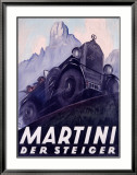 Martini Estampe encadrée par Otto Baumberger