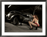 Grill Work Framed Giclee Print by David Perry
